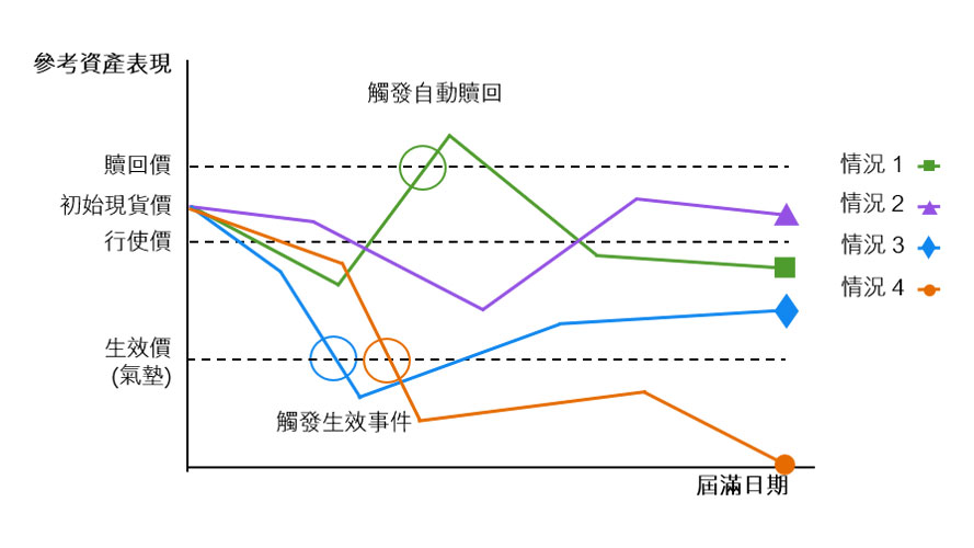 股票掛鈎投資(ELI)產品回報表現