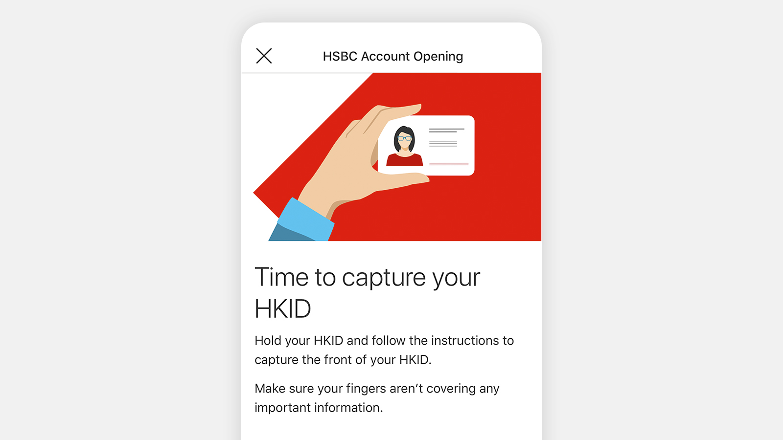 time to capture your HKID